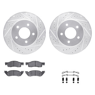 DFC® - PRO-KIT 5000+ Drilled and Slotted Front Brake Kit