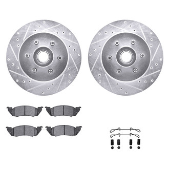 DFC® - PRO-KIT 5000+ Drilled and Slotted Front Brake Kit