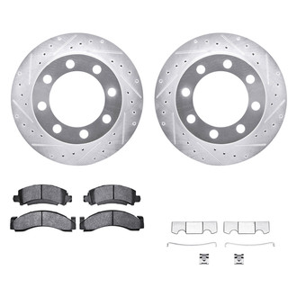 DFC® - PRO-KIT 5000+ Drilled and Slotted Front Brake Kit