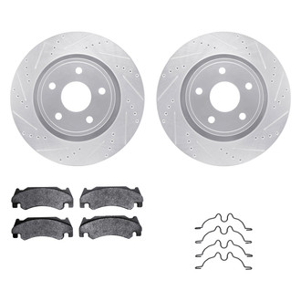 DFC® - PRO-KIT 5000+ Drilled and Slotted Front Brake Kit