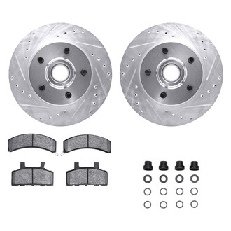 DFC® - PRO-KIT 5000+ Drilled and Slotted Front Brake Kit