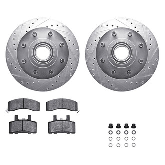 DFC® - PRO-KIT 5000+ Drilled and Slotted Front Brake Kit