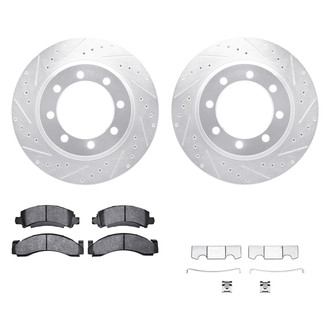 DFC® - PRO-KIT 5000+ Drilled and Slotted Front Brake Kit