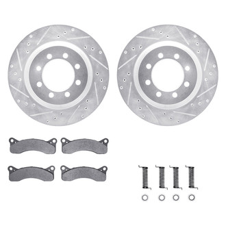 DFC® - PRO-KIT 5000+ Drilled and Slotted Front Brake Kit