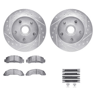 DFC® - PRO-KIT 5000+ Drilled and Slotted Front Brake Kit