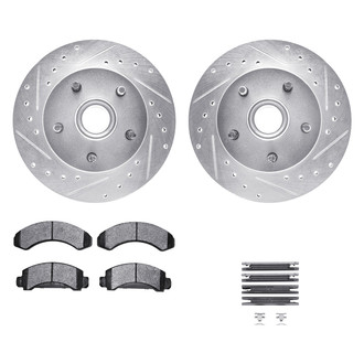 DFC® - PRO-KIT 5000+ Drilled and Slotted Front Brake Kit