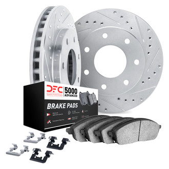 DFC® - PRO-KIT 5000+ Drilled and Slotted Front Brake Kit
