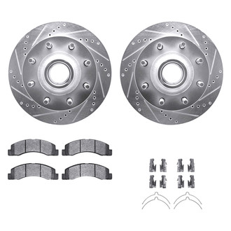 DFC® - PRO-KIT 5000+ Drilled and Slotted Front Brake Kit