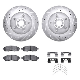 DFC® - PRO-KIT 5000+ Drilled and Slotted Front Brake Kit