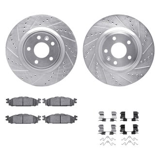 DFC® - PRO-KIT 5000+ Drilled and Slotted Front Brake Kit