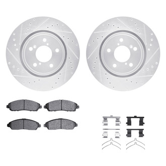 DFC® - PRO-KIT 5000+ Drilled and Slotted Front Brake Kit