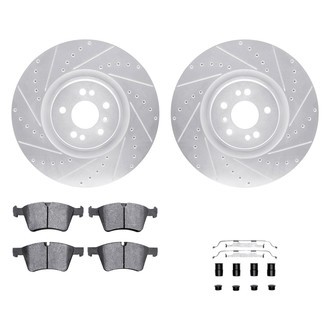 DFC® - PRO-KIT 5000+ Drilled and Slotted Front Brake Kit
