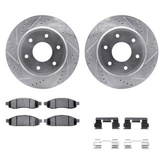 DFC® - PRO-KIT 5000+ Drilled and Slotted Front Brake Kit