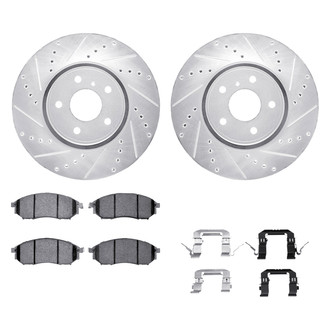 DFC® - PRO-KIT 5000+ Drilled and Slotted Front Brake Kit