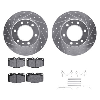 DFC® - PRO-KIT 5000+ Drilled and Slotted Front Brake Kit