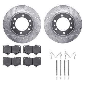 DFC® - PRO-KIT 5000+ Drilled and Slotted Front Brake Kit