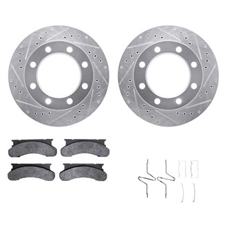 DFC® - PRO-KIT 5000+ Drilled and Slotted Front Brake Kit