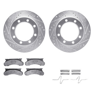 DFC® - PRO-KIT 5000+ Drilled and Slotted Front Brake Kit