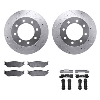 DFC® - PRO-KIT 5000+ Drilled and Slotted Front Brake Kit