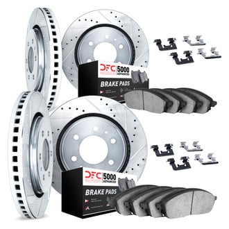 DFC® - PRO-KIT 5000 Drilled and Slotted Brake Kit