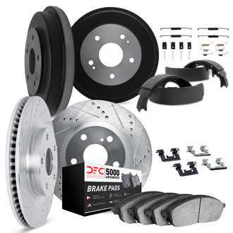 DFC® - PRO-KIT 5000 Drilled and Slotted Brake Kit