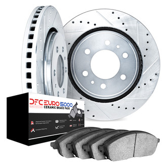 DFC® - EURO-KIT 5000 Drilled and Slotted Front Brake Kit