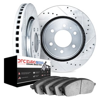 DFC® - EURO-KIT 5000 Drilled and Slotted Front Brake Kit