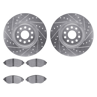 DFC® - EURO-KIT 5000 Drilled and Slotted Front Brake Kit