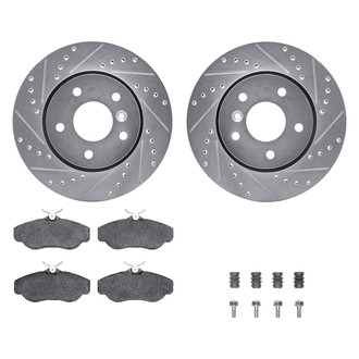 DFC® - EURO-KIT 5000+ Drilled and Slotted Front Brake Kit