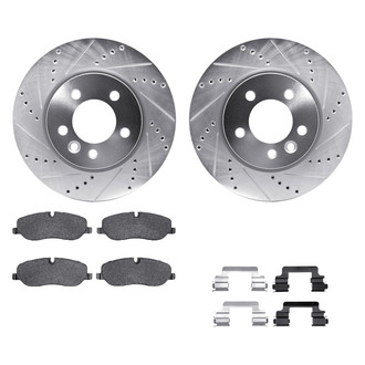 DFC® - EURO-KIT 5000+ Drilled and Slotted Front Brake Kit
