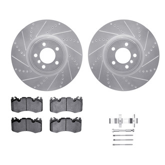 DFC® - EURO-KIT 5000+ Drilled and Slotted Front Brake Kit