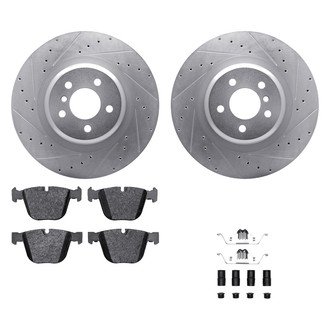 DFC® - EURO-KIT 5000+ Drilled and Slotted Rear Brake Kit