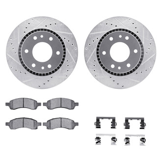 DFC® - EURO-KIT 5000+ Drilled and Slotted Front Brake Kit