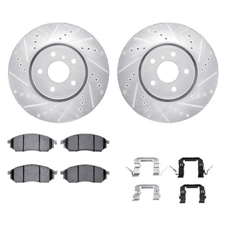 DFC® - EURO-KIT 5000+ Drilled and Slotted Front Brake Kit