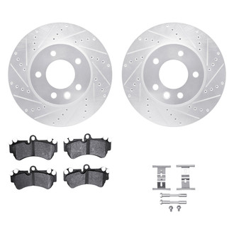 DFC® - EURO-KIT 5000+ Drilled and Slotted Front Brake Kit