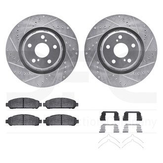 DFC® - EURO-KIT 5000+ Drilled and Slotted Front Brake Kit