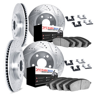 DFC® - EURO-KIT 5000 Drilled and Slotted Brake Kit