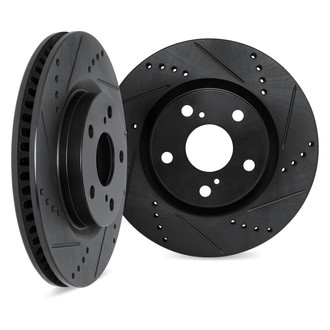 DFC® - Premium Drilled and Slotted Brake Rotor Set