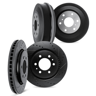 DFC® - Premium Drilled and Slotted Brake Rotor Set