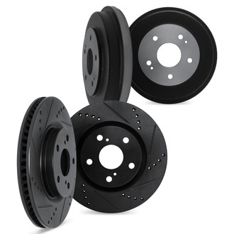DFC® - Premium Drilled and Slotted Brake Rotor Set