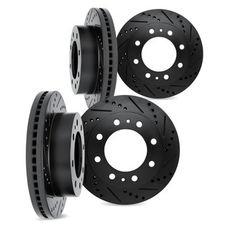 DFC® - Premium Drilled and Slotted Brake Rotor Set