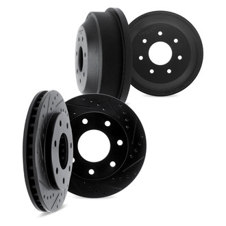 DFC® - Premium Drilled and Slotted Brake Rotor Set