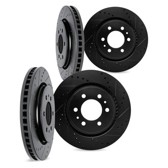 DFC® - Premium Drilled and Slotted Brake Rotor Set