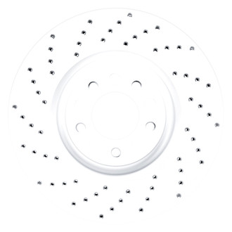 DFC® - Carbon Alloy Drilled Front Driver Side Brake Rotor