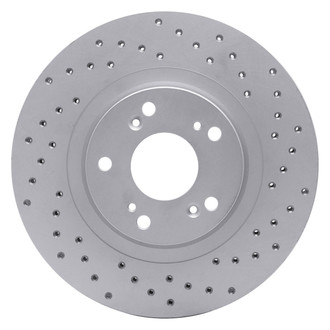 DFC® - Carbon Alloy Drilled Front Passenger Side Brake Rotor