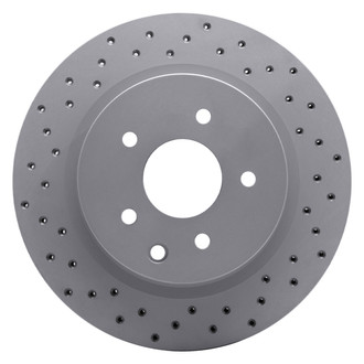 DFC® - Carbon Alloy Drilled Rear Driver Side Brake Rotor