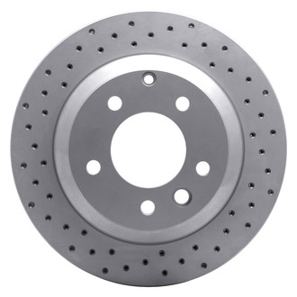 DFC® - Carbon Alloy Drilled Rear Brake Rotor
