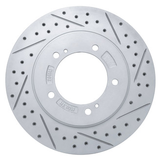 DFC® - Drilled and Slotted Front Passenger Side Brake Rotor