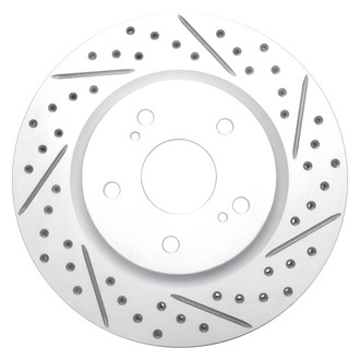 DFC® - Drilled and Slotted Front Passenger Side Brake Rotor