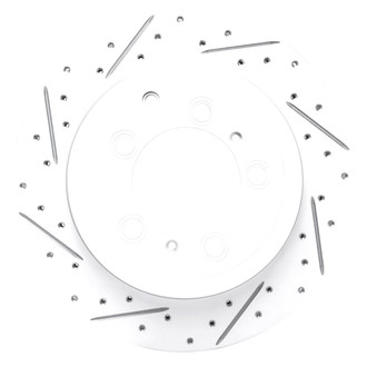 DFC® - Drilled and Slotted Rear Driver Side Brake Rotor